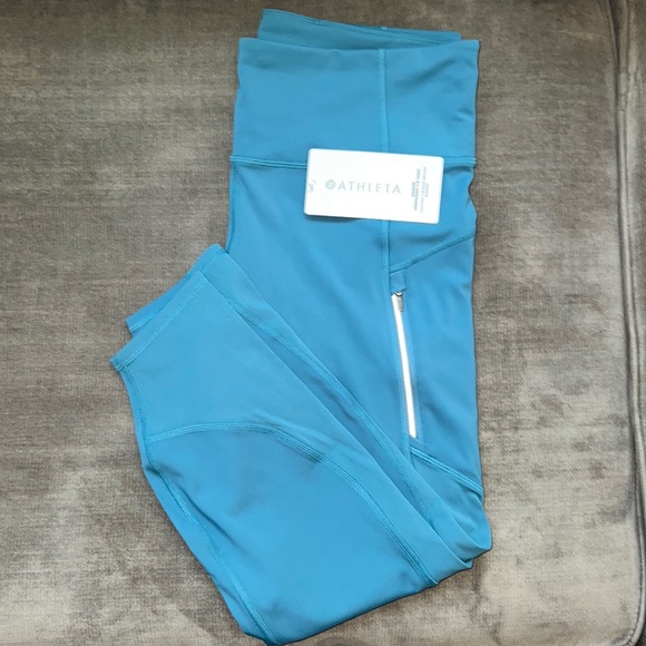 NWT! ATHLETA Rainier Unbrushed 7/8 Legging - Picture 2 of 9